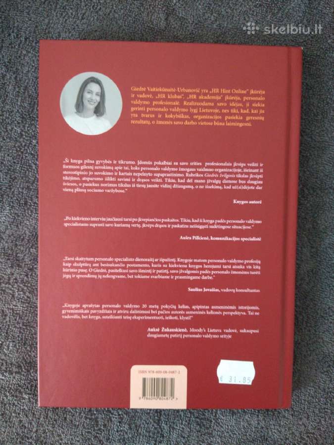 Giedrė Vaitiekūnaitė - Personalo vadovo kelias New - nuotraukos Nr. 2
