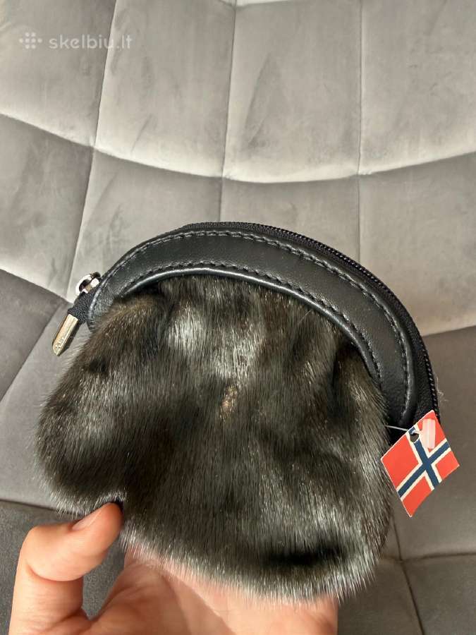 Norvegiška ruonio kailio piniginė - nuotraukos Nr. 4