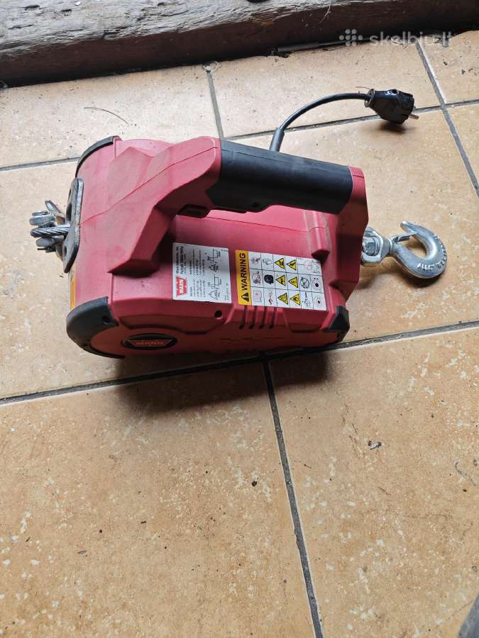 Warn pullzall elektrine gerve tale mazai naudota
