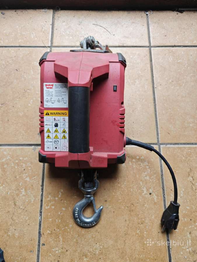 Warn pullzall elektrine gerve tale mazai naudota - nuotraukos Nr. 3