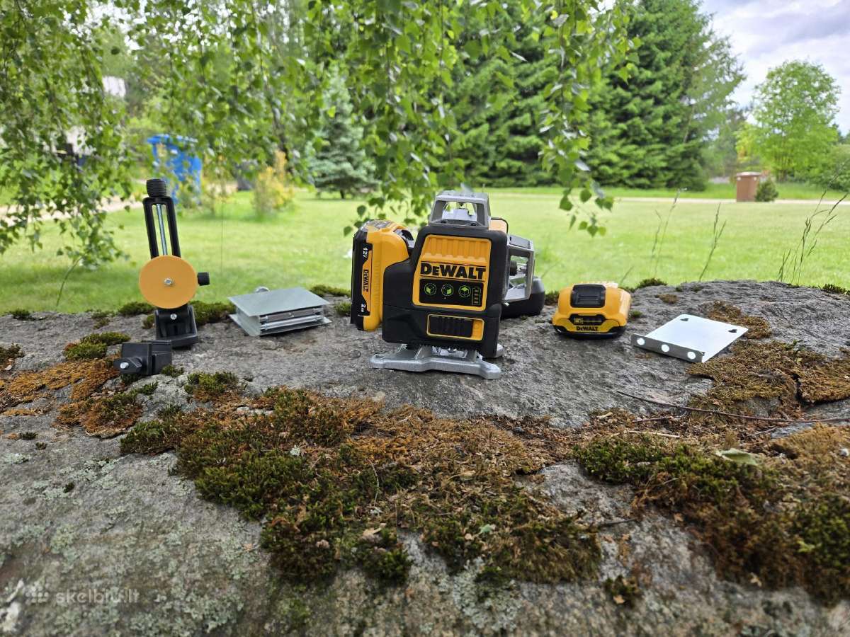 Dewalt statybinis lazeris