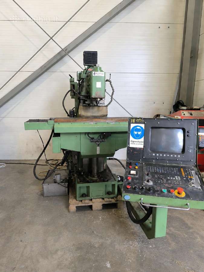 Metalo frezavimo staklės Värnamo R-150 - nuotraukos Nr. 2