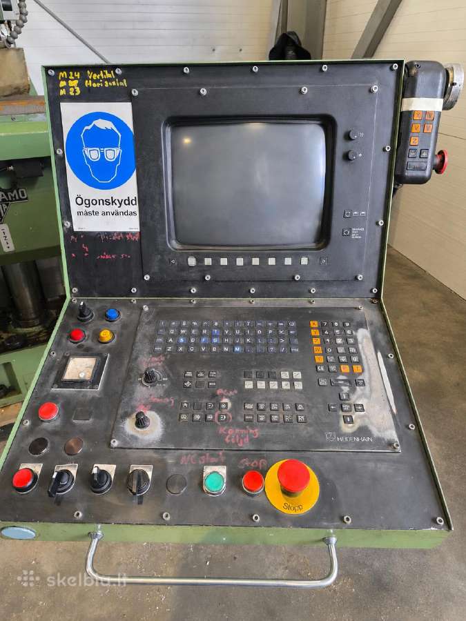 Metalo frezavimo staklės Värnamo R-150 - nuotraukos Nr. 8