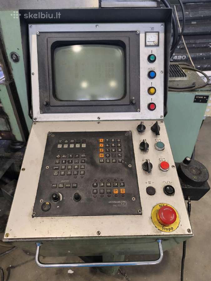 Metalo frezavimo staklės Värnamo R-150 - nuotraukos Nr. 10