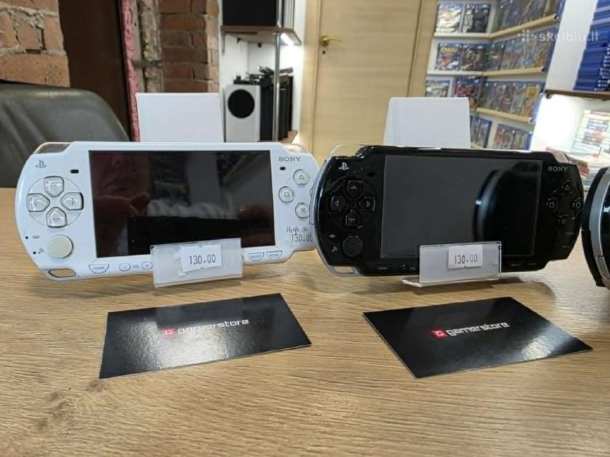 Sony Playstation Portable Konsolės Su Garantija - nuotraukos Nr. 4