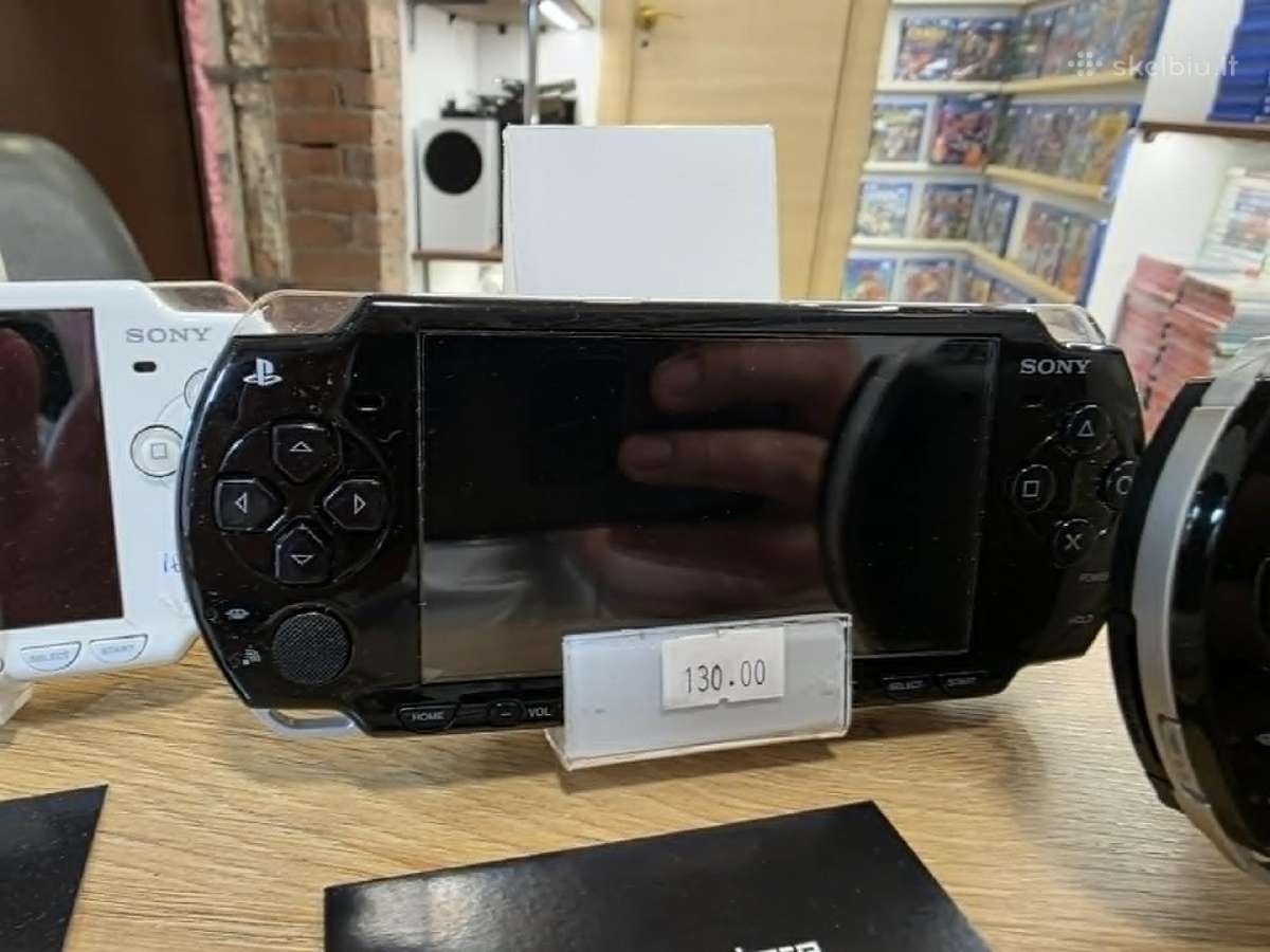 Sony Playstation Portable Konsolės Su Garantija - nuotraukos Nr. 6