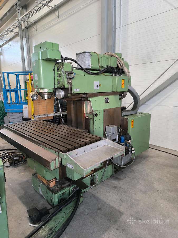 Metalo frezavimo staklės Värnamo R-650 - nuotraukos Nr. 3