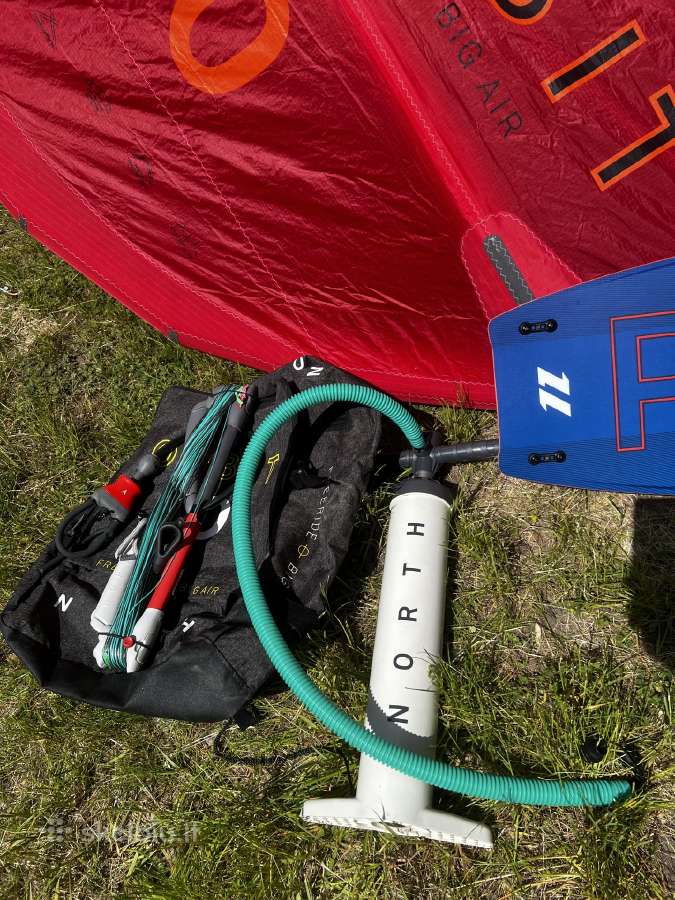 Naujas jėgos aitvaras North 10m su baru - nuotraukos Nr. 2