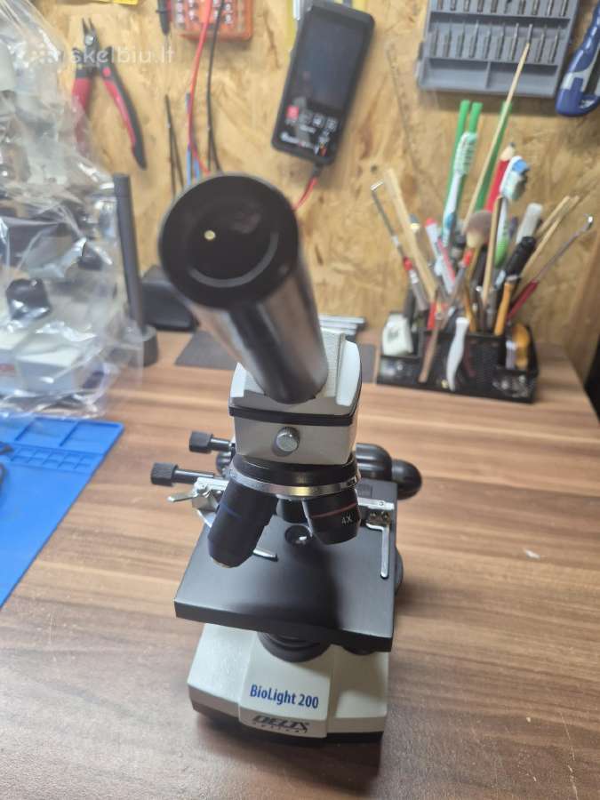 Delta Optical Biolight 200 mikroskopas - nuotraukos Nr. 3