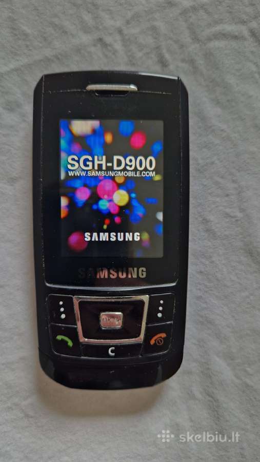 Samsung Sgh - D900 / mob. tel. - nuotraukos Nr. 5