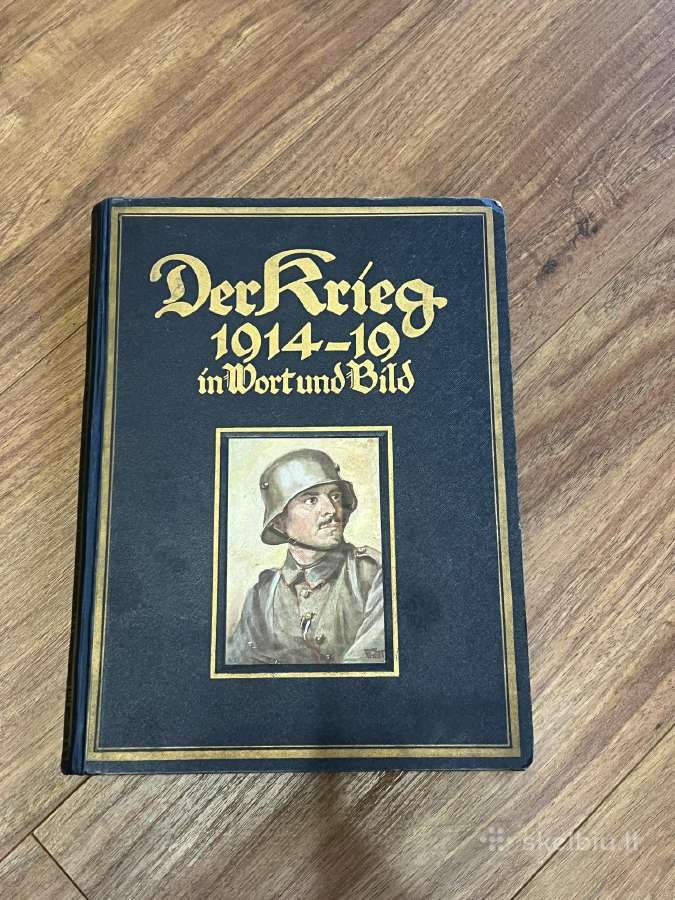 Knyga apie 1pk Der Krieg 1914-1919
