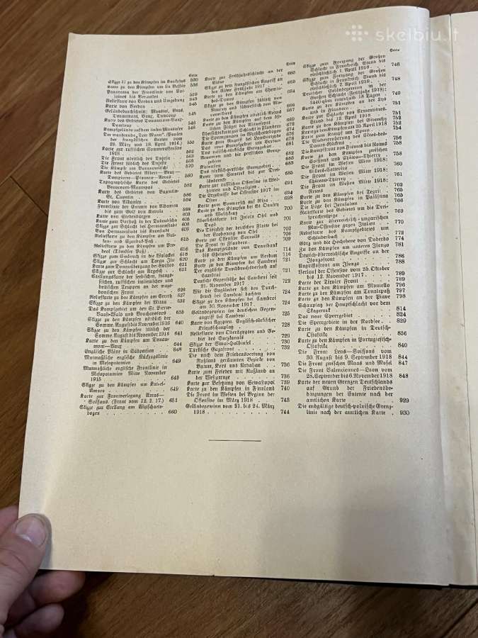 Knyga apie 1pk Der Krieg 1914-1919 - nuotraukos Nr. 5