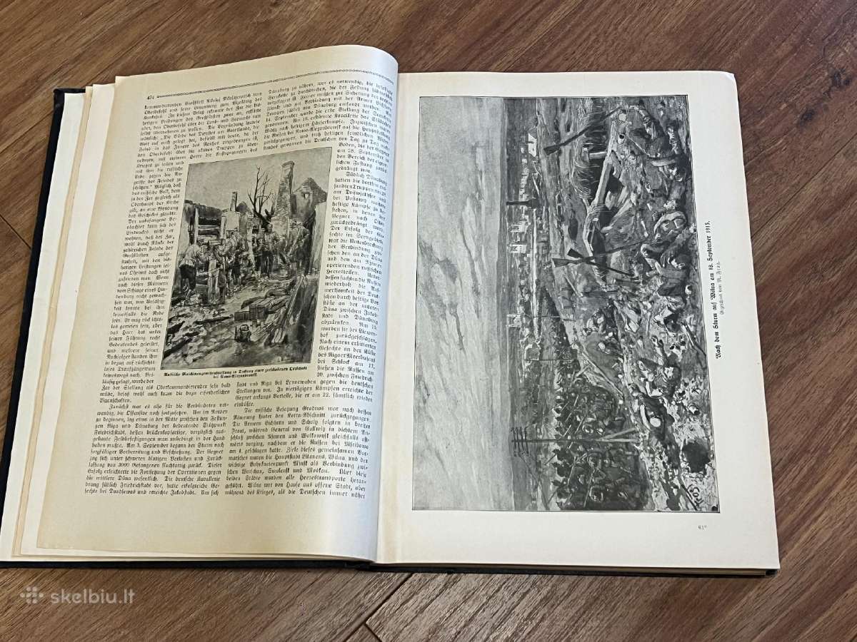 Knyga apie 1pk Der Krieg 1914-1919 - nuotraukos Nr. 6