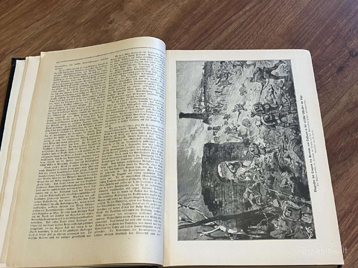 Knyga apie 1pk Der Krieg 1914-1919 - nuotraukos Nr. 7