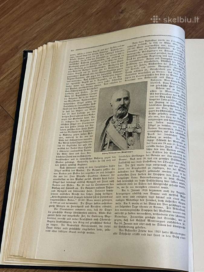 Knyga apie 1pk Der Krieg 1914-1919 - nuotraukos Nr. 10