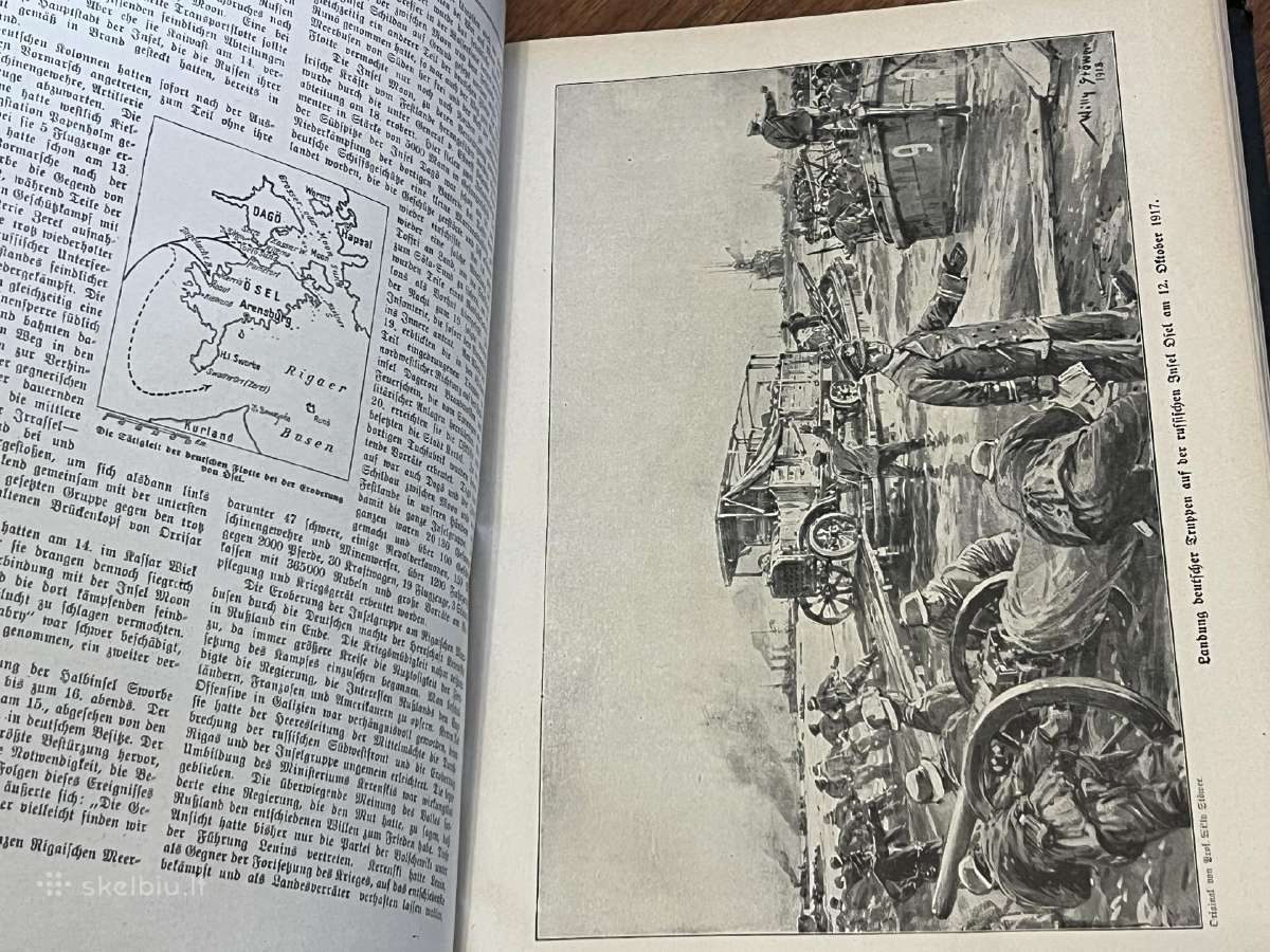 Knyga apie 1pk Der Krieg 1914-1919 - nuotraukos Nr. 12