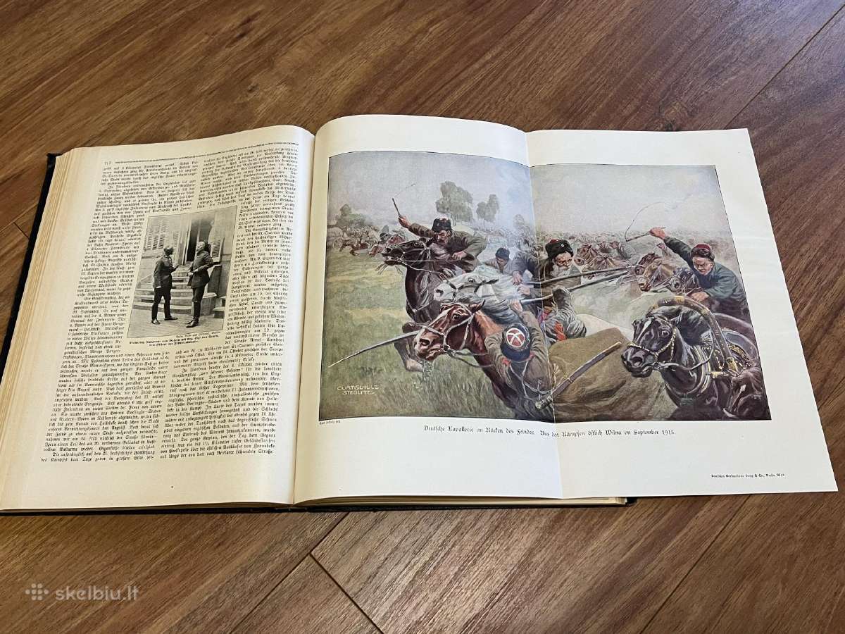 Knyga apie 1pk Der Krieg 1914-1919 - nuotraukos Nr. 16