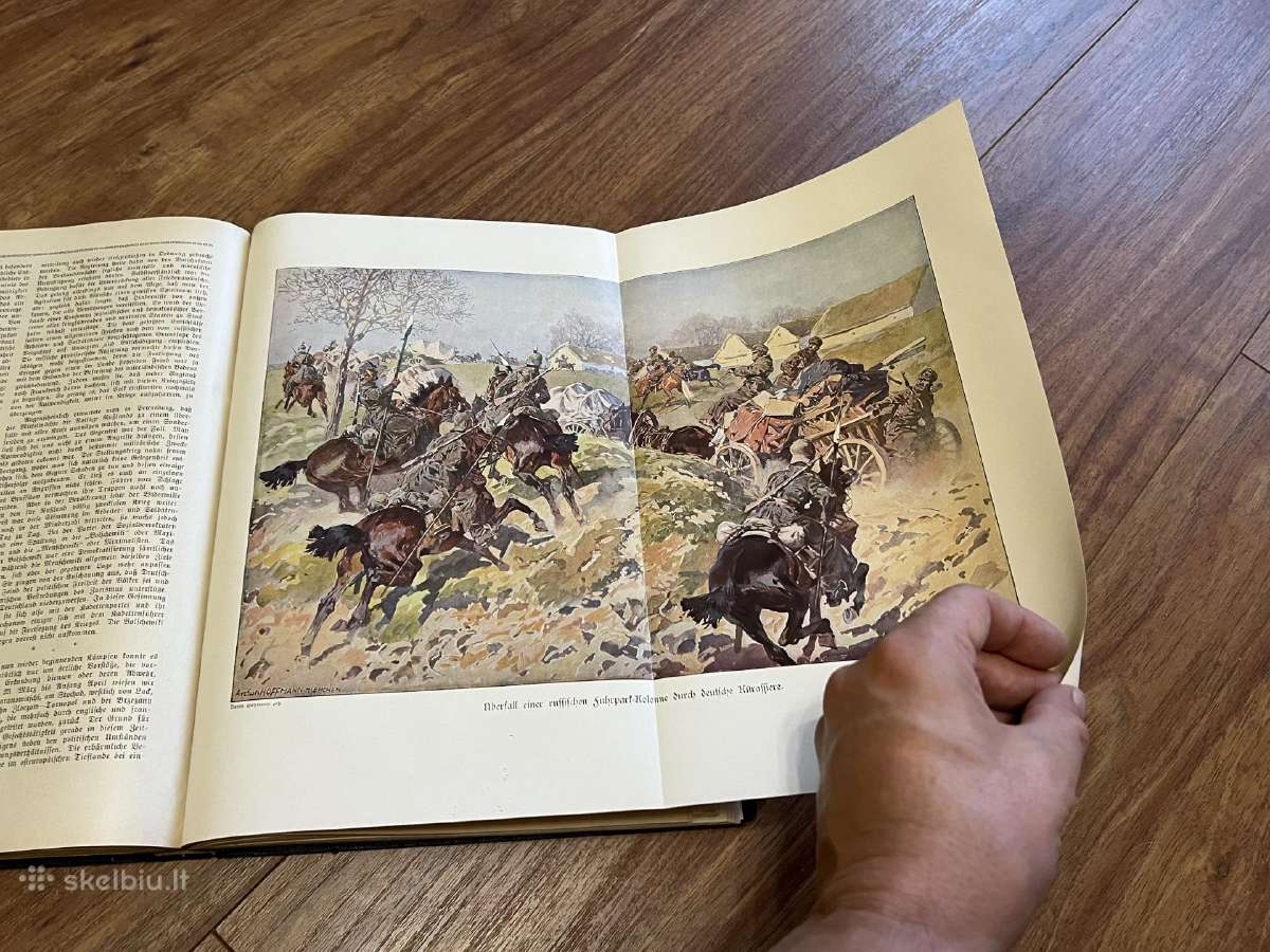 Knyga apie 1pk Der Krieg 1914-1919 - nuotraukos Nr. 17