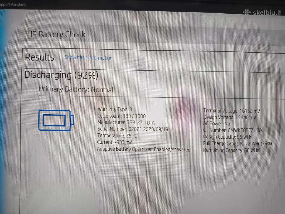 Hp Zbook Fury 16 G9 16" i7-12850hx Rtx A55000 16gb - nuotraukos Nr. 7
