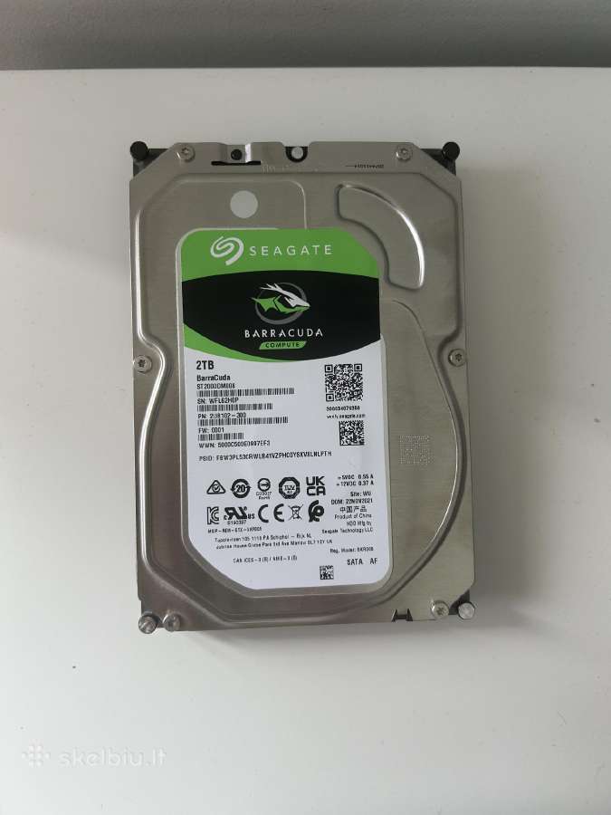 Seagate Barracuda 2tb HDD