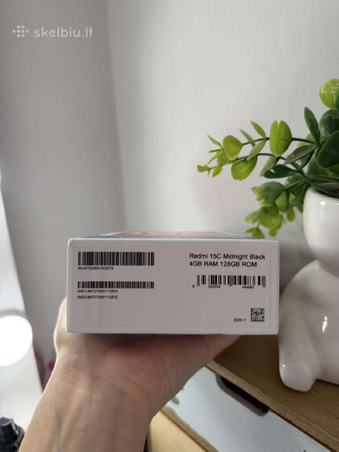 Redmi 15c 128gb telefonas - nuotraukos Nr. 3