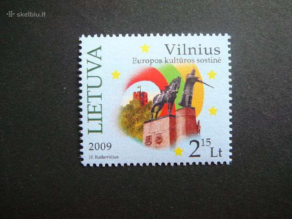 Lietuva 2009 Vilnius - Europos k. sostine lit1005