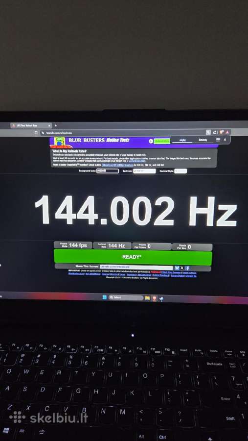 Žaidimų laptopas.