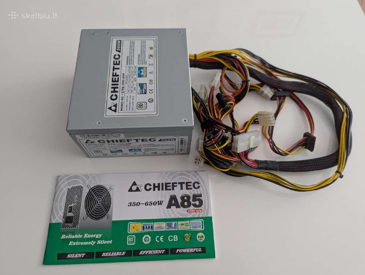 Maitinimo blokas Chieftec A80