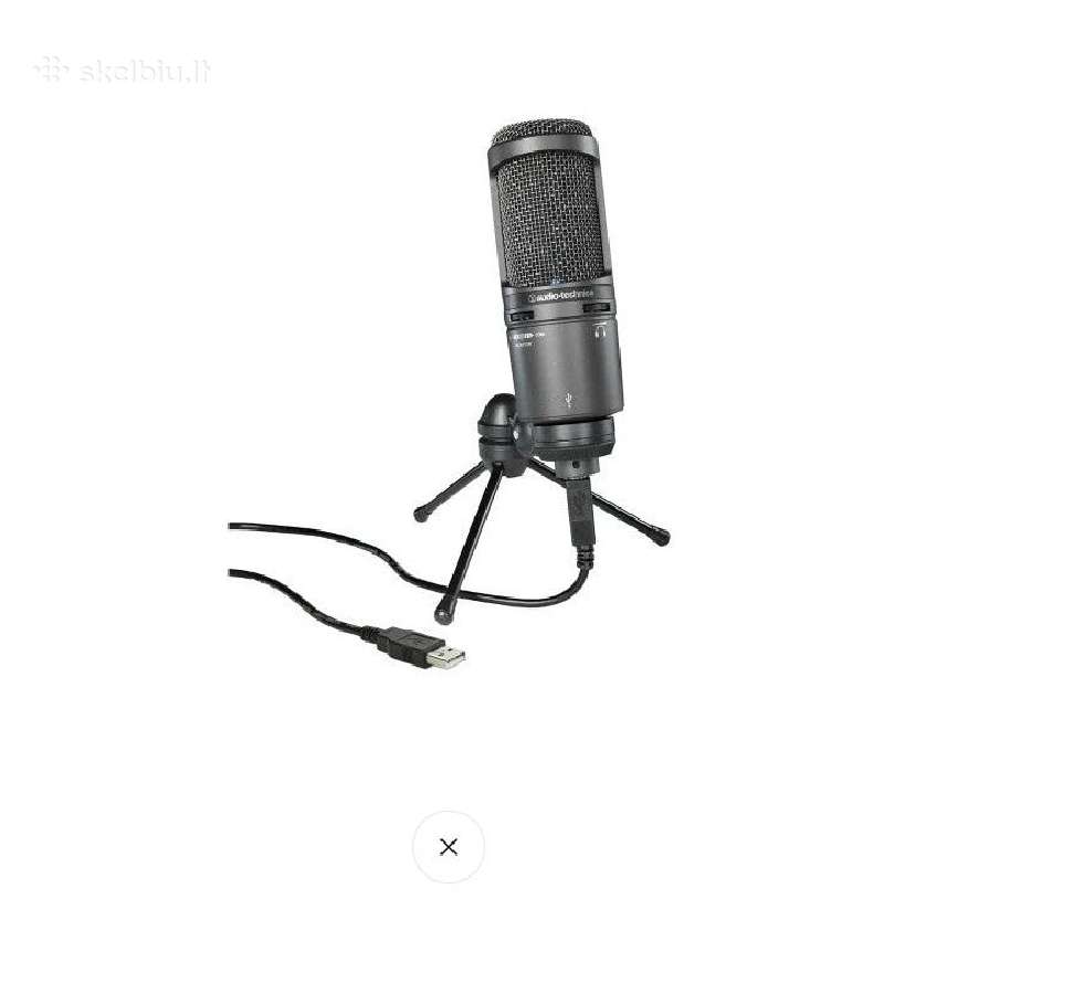 Studijinis kondensatorinis mikrofonas - 40 eur