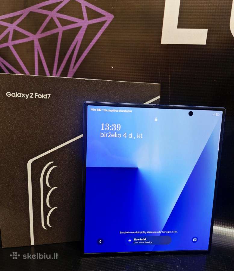 Samsung Z Fold 7 (12gb/256gb). Siunčiame