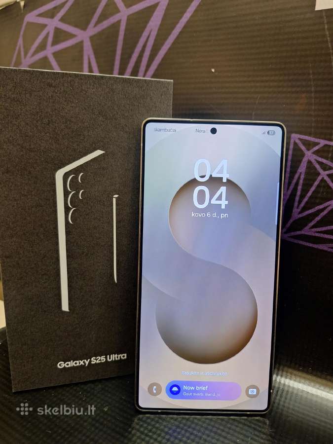 Samsung S25 Ultra (12gb/256gb, +garant) Siunčiame