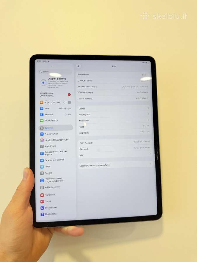iPad Pro 12.9 6-gen 512gb WiFi