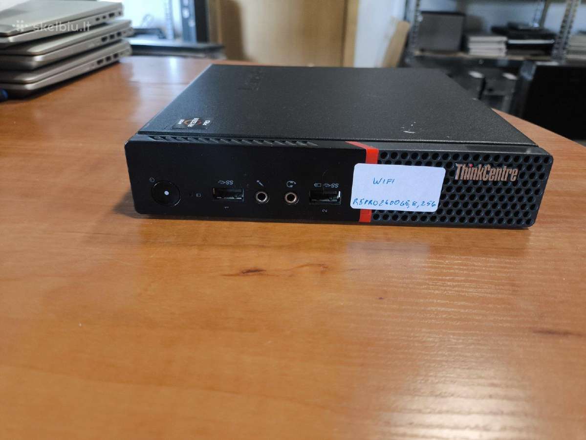Mini Pc Lenovo M715q Ryen 5 2400g 8gb 256gb WiFi