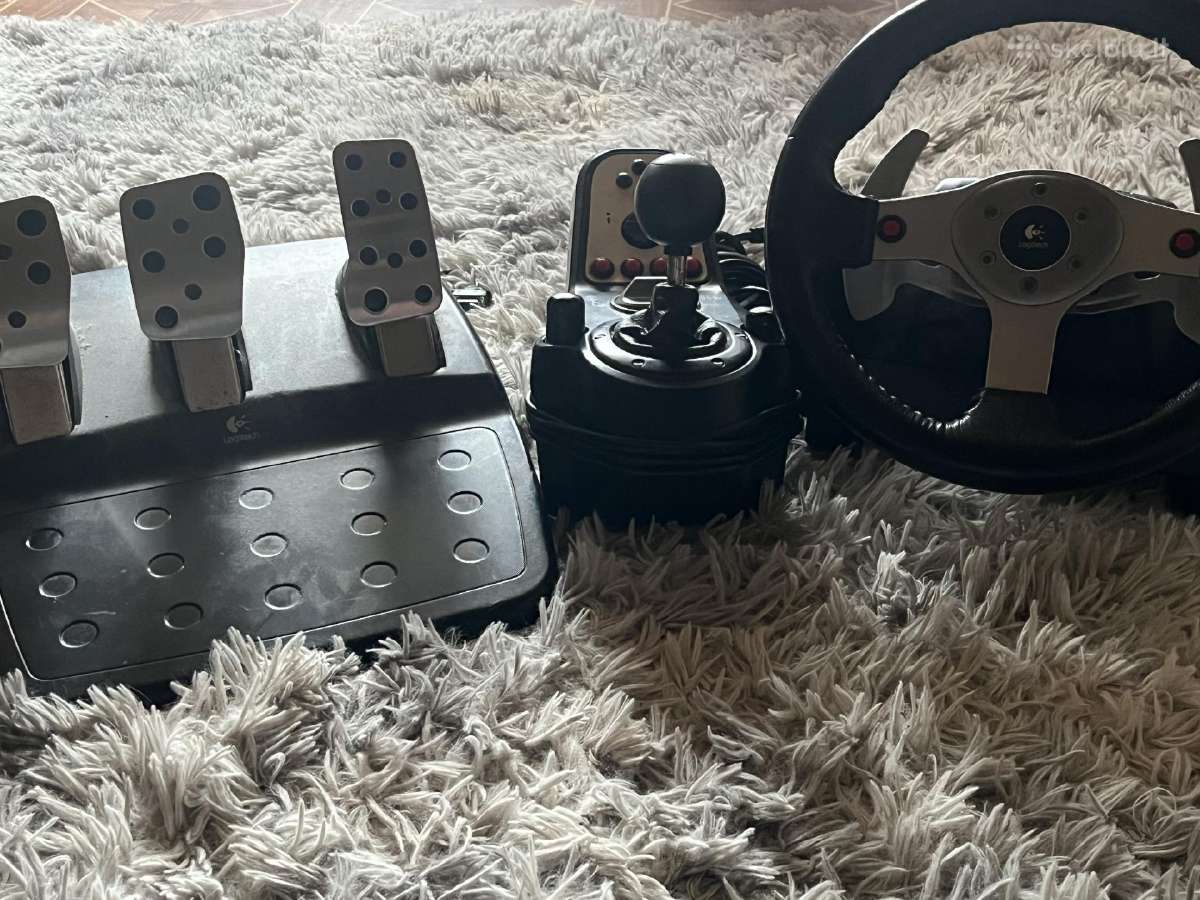 Parduodu vairą “Logitech g25