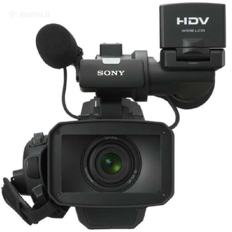 Filmavimo kamera Sony Hvr-hd1000 - mini-dv prof
