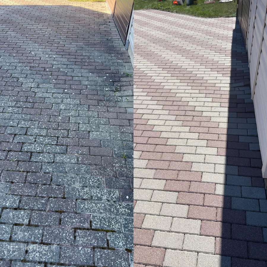 Profesionalus trinkelių, fasadų ir stogų plovimas - nuotraukos Nr. 22