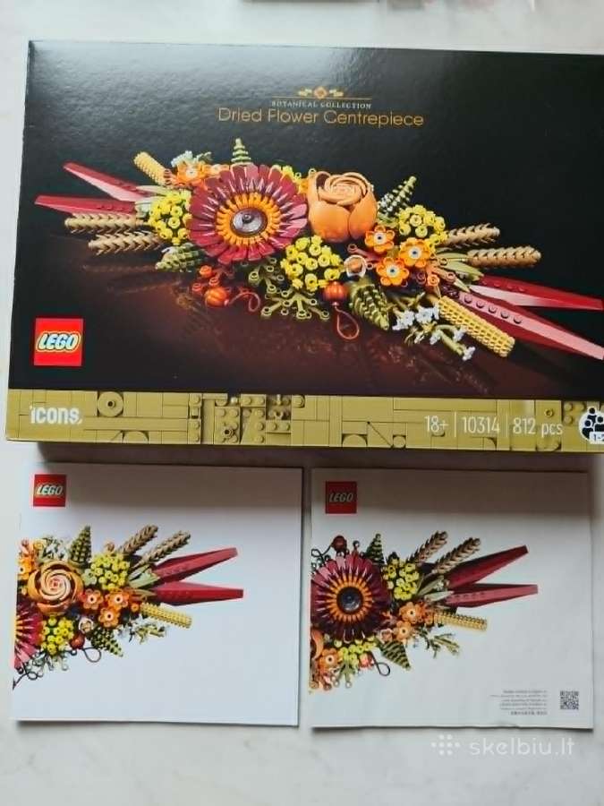 Parduodu Lego 10314 Džiovintų gėlių puošmena - nuotraukos Nr. 6
