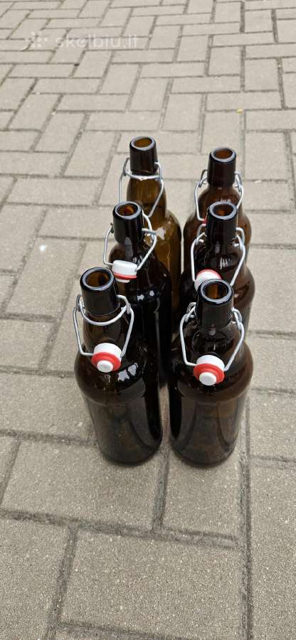 Buteliai 1 ltr.talpos