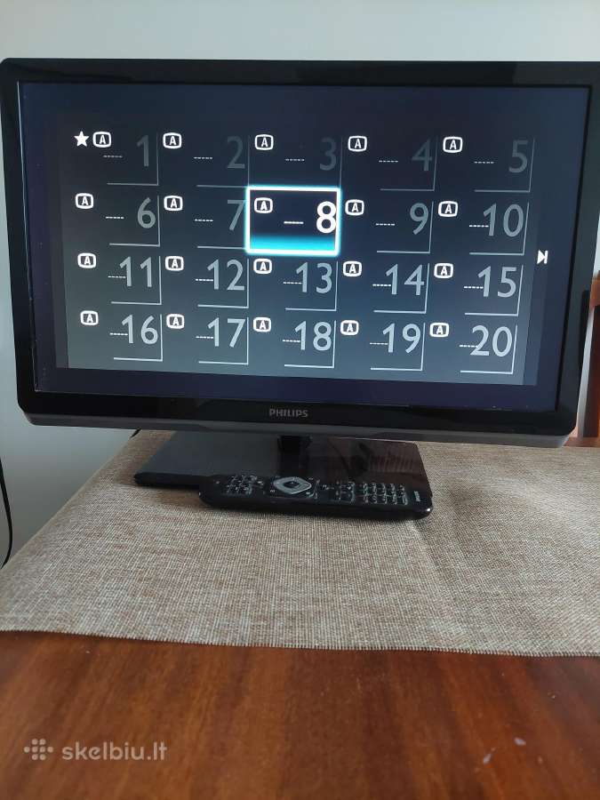Kompaktiškas nedidelis TV Philips 21 įstrižainė - nuotraukos Nr. 4