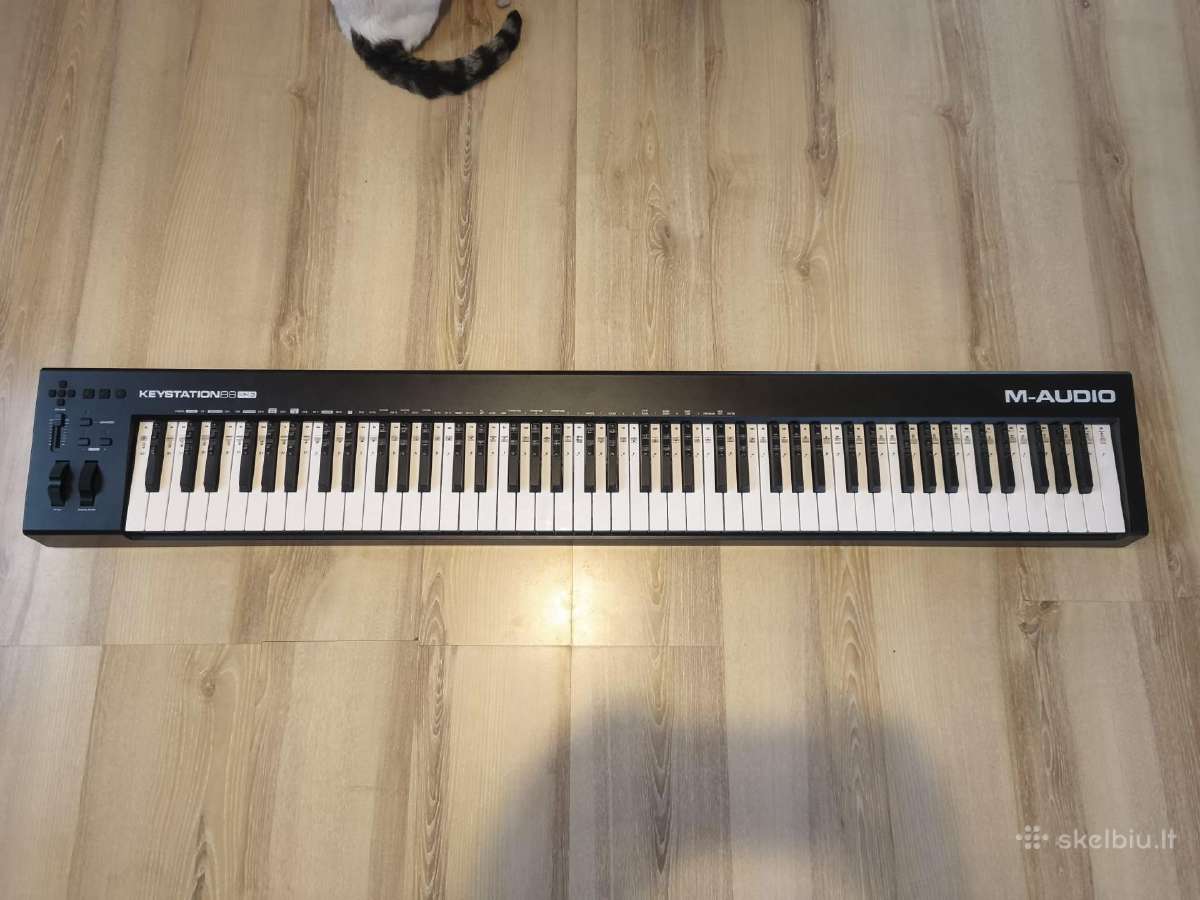 Midi klaviatūra M-audio key station 88 Mk3