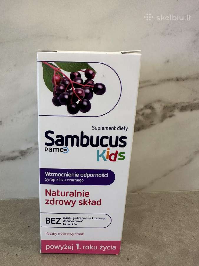 Sambucus kids sirupas 120ml