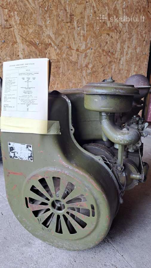 Variklis Ud2-m1 , 2cilindrų, benzinas