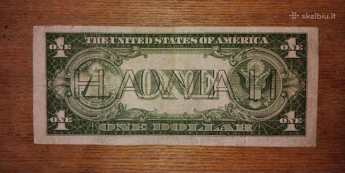 JAV 1 $ banknotas - nuotraukos Nr. 2