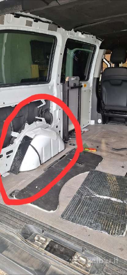 Perku MB Vito vidines arkų apsaugas
