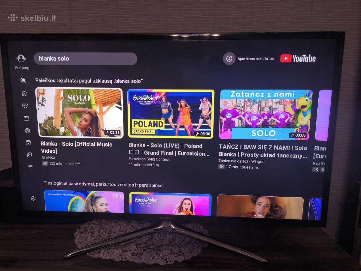 Televizorius Samsung Ue40f6400aw