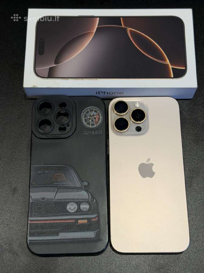 iPhone 16 Pro Max 256gb Desert Titanium