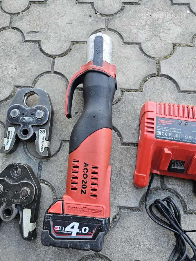 Novopress Ac0202 akumuliatorinis presas - nuotraukos Nr. 3
