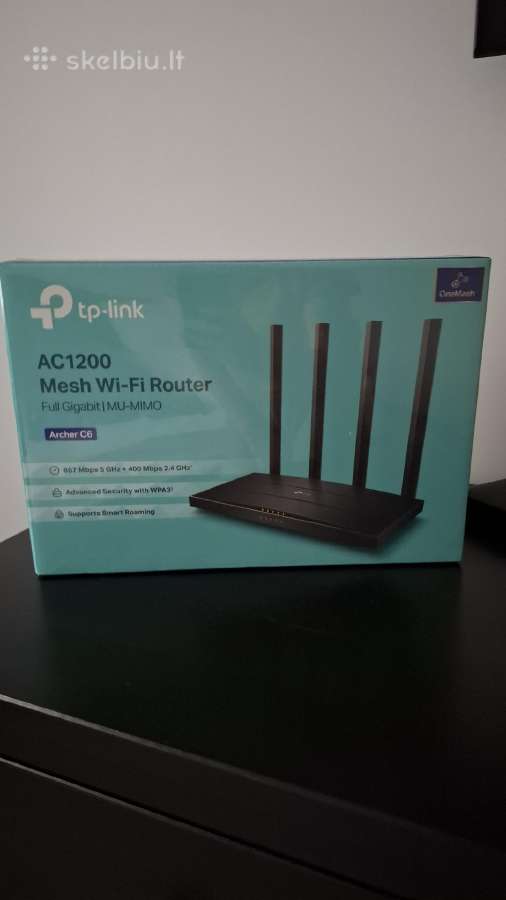Maršrutizatorius Tp-link C6 Ac1200 V2.0