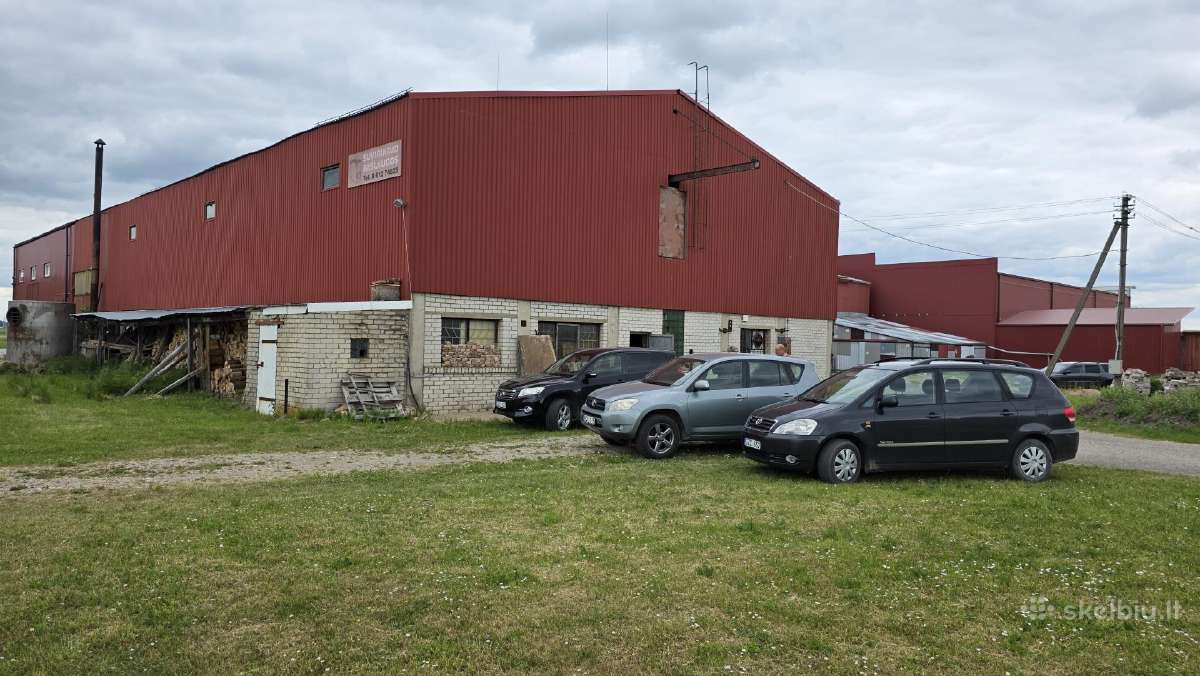 600m2 patalpu nuoma Panevezyje, Vaivaduose