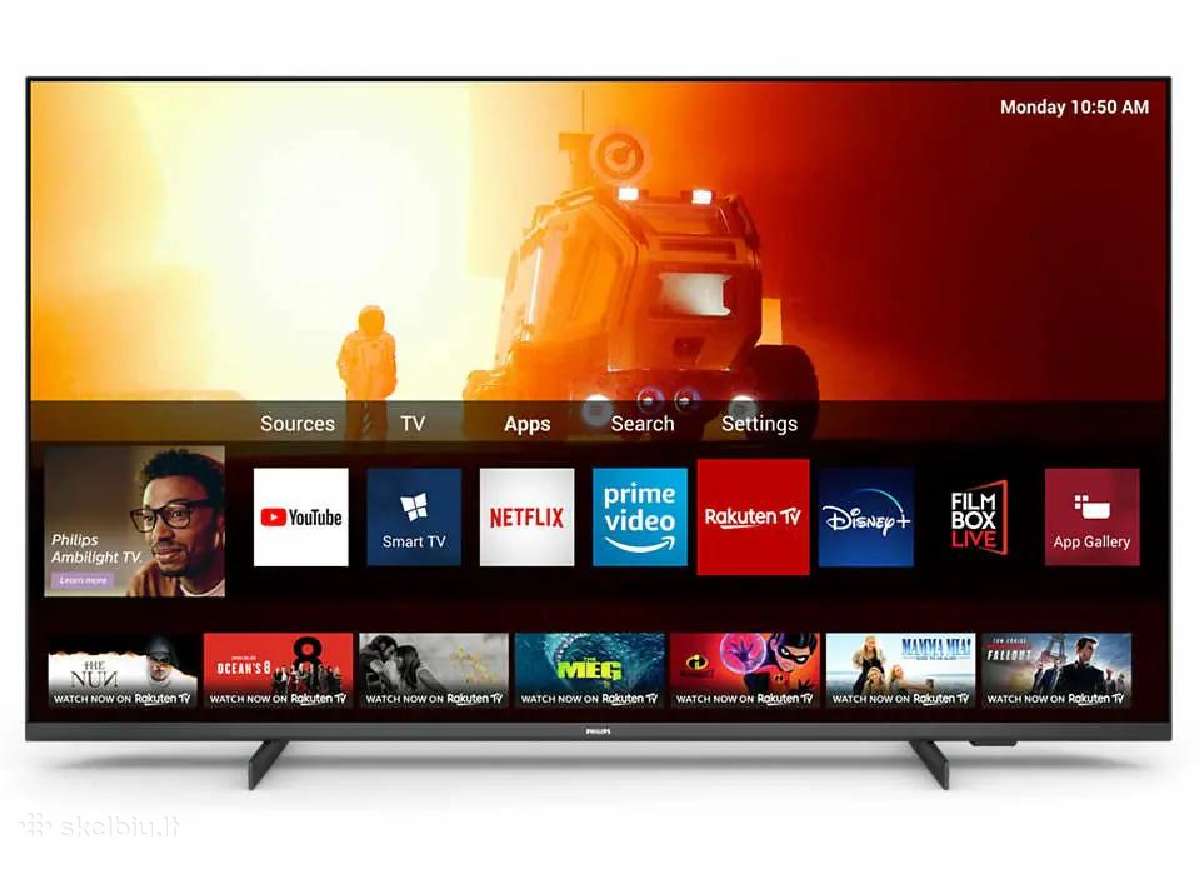 Televizorius Philips 50"